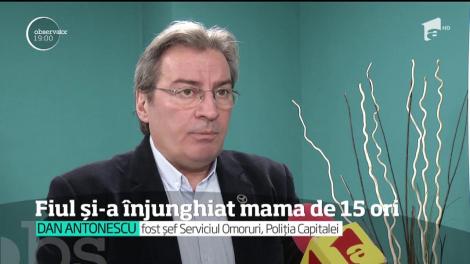 Şefa Serviciului de Medicină Legală Giurgiu a fost înjunghiată de către fiul ei. Tânărul ar fi rămas cu sechele după ce ani de zile a consumat droguri