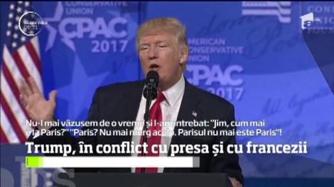 Donald Trump continuă războiul cu presa pe care o consideră ostilă