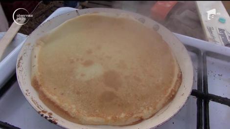 Deliciu la festivalul clătitelor din Prejmer