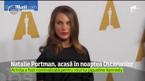 Natalie Portman nu va păşi pe covorul roşu în această noapte, pentru gala Premiilor Oscar