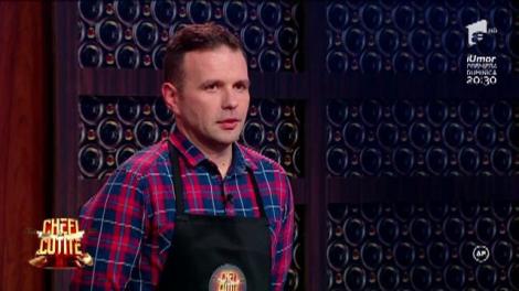 Pe ”barba” lui s-a făcut pariul cu perucile! Ioan Stan e pentru a doua oară în fața chefilor: ”Preparatul se cheamă Soacra Mariana. Încerc să-mi înving frica!”