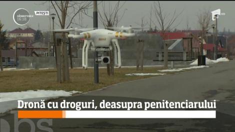 Dronă cu droguri, deasupra penitenciarului