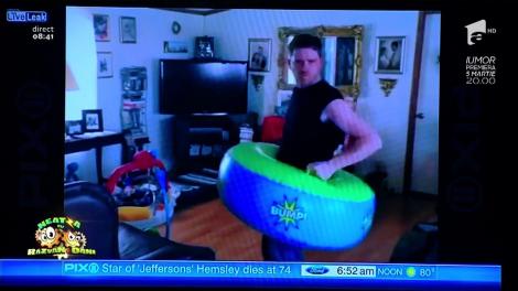 Smiley News: A dat în mintea copiilor! Cum se călărește un colac