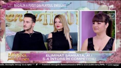 După ce a fost eliminat pentru a doua oară, Ali s-a întors în competiţie!