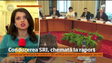 Conducerea Serviciului Român de Informaţii a fost chemată la raport!