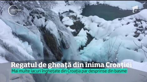 Fotografii uimitoare din regatul de gheaţă al Croaţiei!