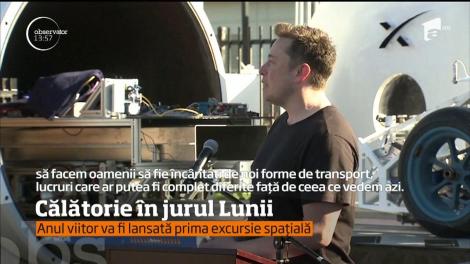 Călătorie în jurul Lunii. Anul viitor va fi lansată prima excursie spațială