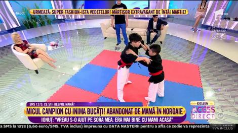 Demonstraţie de Kempo, la Acces Direct