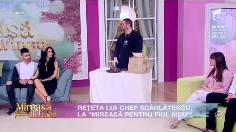 Rețeta de burgeri a lui chef Cătălin Scărlătescu, preparată în platoul ”Mireasă pentru fiul meu”