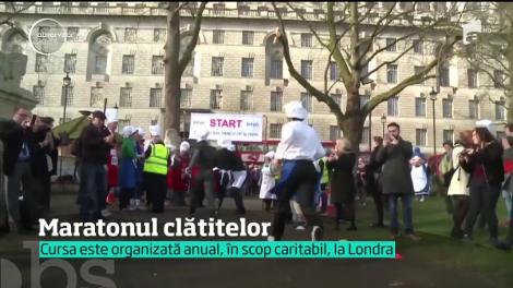 Maratonul clătitelor s-a desfăşurat la Londra