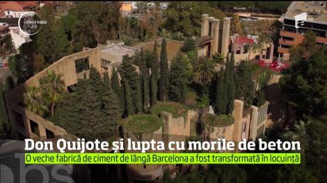 Proiect îndrăzneț. Un arhitect a transformat o veche fabrică de ciment într-un adevărat castel