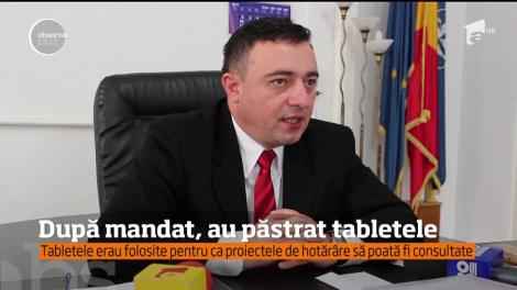 După terminarea mandatului, foștii consilieri din Buzău nu au înapoiat tabletele