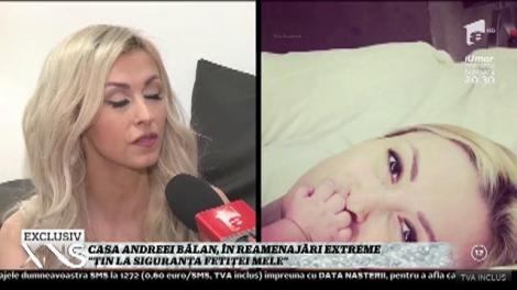 Andreea Bălan și-a luat măsuri de siguranță extreme. Cântăreața și-a tranformat casa într-o fortăreață!