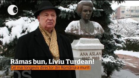 A murit cel mai longeviv director din România! Liviu Turdean s-a stins la 81 de ani