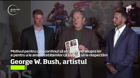 George W. Bush, expoziție de pictură