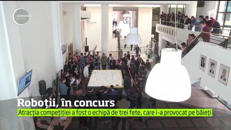 Studenţii Facultăţii de Inginerie din Sibiu s-au întrecut la cea de-a doua ediţie a campionatului de roboţi