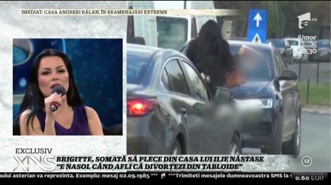 Brigitte: "E nasol când afli că divorţezi din tabloide"