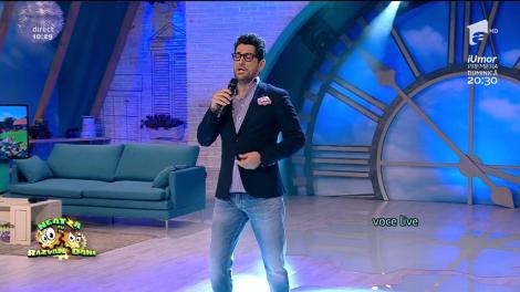 Cezar Ouatu, cântă medley la Neatza