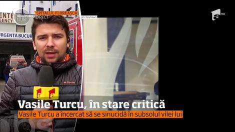 Vasile Turcu, în stare critică. Fostul acționar a încercat să se sinucidă