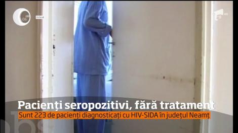Sute de pacienţi seropozitivi din judeţul Neamt au rămas fără tratament