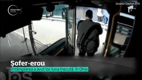 Un şofer de autobuz din SUA a convins o femeie să renunţe la intenţiile sinucigaşe