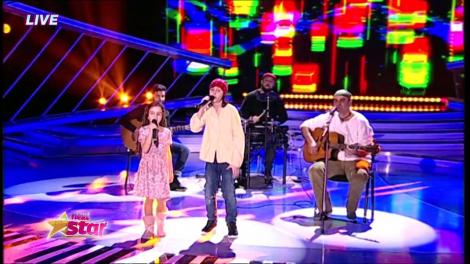 Kelly Family, pe scena de la Next Star! "Fell in love with an alien" i-a zăpăcit pe jurați. Bravo, Mara și Cezar!