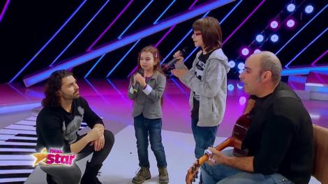 Prezentare: Cezar și Mara au moștenit talentul muzical de tatăl lor
