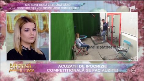 Acuzații de ipocrizie competițională. Georgiana: ”Eu nu cred în ceea ce au spus ei!”