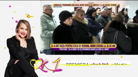Râuri de lacrimi curg în continuare la Focșani! Imagini sfâșietoare de la căpătâiul Roxanei, tânără care a ales moartea pentru a da viață fiicei sale!