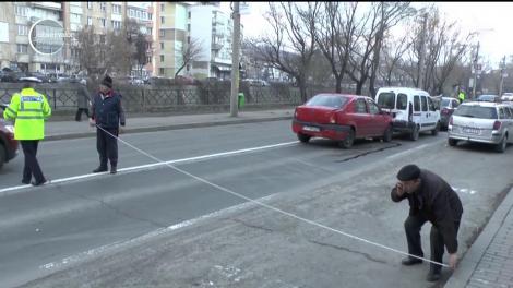 Patru mașini s-au izbit în lanţ în centrul oraşului Piatra Neamţ
