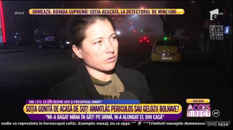 Gelozie extrema! Aruncată un stradă pentru un un apel primit de la un coleg de serviciu