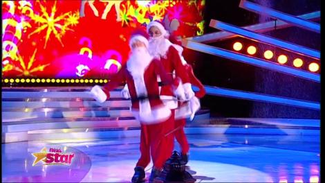 Moș Crăciun a greșit anotimpul! A aterizat în platoul "Next Star", pus pe dans: "Când dansez, mă simt liber"