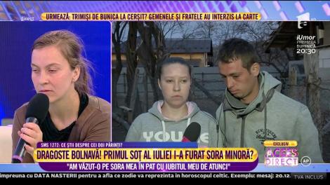 Iulia: "Sora mea ştia că am o relaţie cu Robert şi tot mi l-a luat!"
