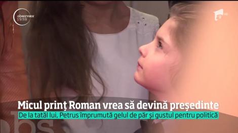 La doar şapte ani, fiul lui Petre Roman ştie deja ce vrea să devină