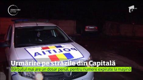 Urmărire ca în filme pe străzile din Capitală