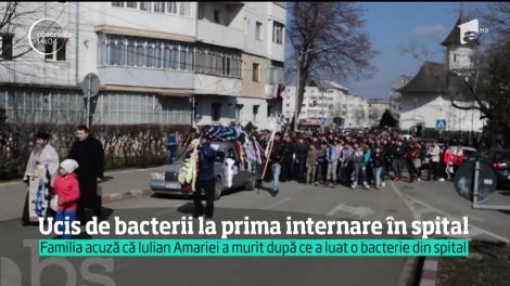 La prima internare într-un spital, încă un tânăr a murit răpus de o bacterie