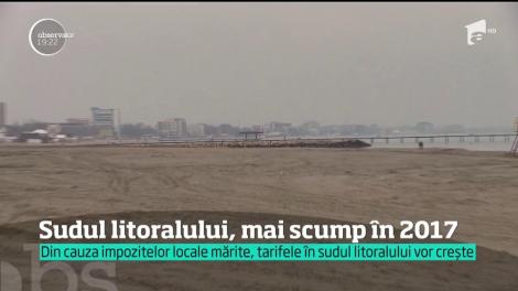 Sudul litoralului, mai scump în 2017