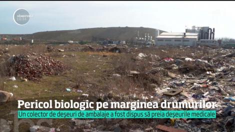 Orice teren viran din România poate deveni o gropă de gunoi. Chiar şi pentru deşeurile periculoase!