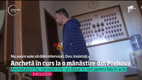 Poliţia a început o anchetă pentru fals în acte, la o mânăstirea din Prahova