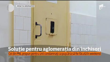 Soluția PNL pentru aglomerarea din penitenciare. Închisoare doar în weekend, acasă sau muncă în folosul comunităţii!