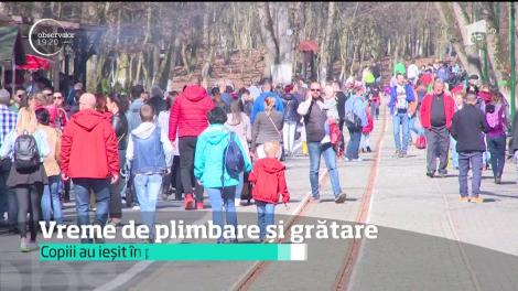 Vreme de plimbare și grătare