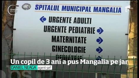 Un copil de trei ani a pus Mangalia pe jar. Băiețelul a plecat de acasă în timp ce bunicul dormea