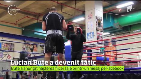 Lucian Bute a devenit tătic!