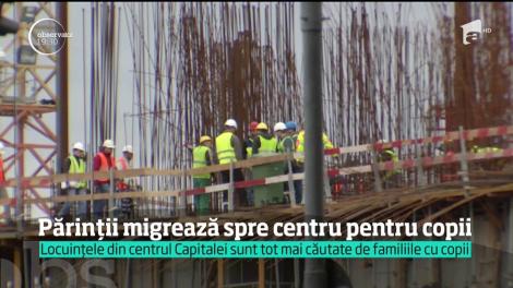 Părinţii migrează spre centru pentru copii
