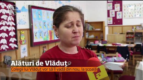 Alături de Vlăduț. La doar șase ani, suferă de o boală gravă