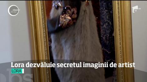 Lora dezvăluie secretul imaginii de artist