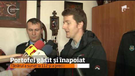 Gest extraordinar al unui tânăr de 18 ani din Tîrgu-Mureş! A înapoiat un portofel cu bani găsit pe stradă