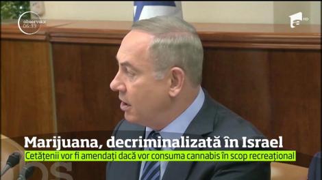 Consumul de marijuana, decriminalizat în Israel