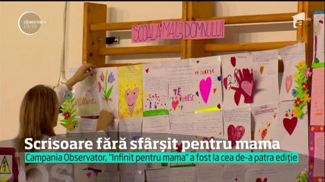 Sute de copiii au scris cea mai lungă scrisoare pentru mamele din toată ţară