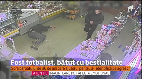 Fost fotbalist, bătut cu bestialitate într-un magazin din Sibiu